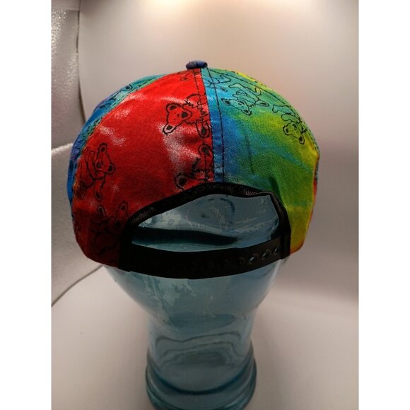 Vintage 90s Grateful Dead Snapback Tie Dyed Baseball Hat 1991 - Picture 4 of 8